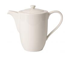 Villeroy & Boch For Me Caffettiera, 1.2 Litri, Porcellana Premium, Bianco