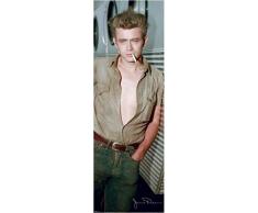 1art1 43405 James Dean e Camper I Poster per Porta (158 x 53 cm)