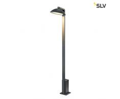 SLV MALU - Lampada a stelo a LED, per esterni, IP44, 3000 K, in alluminio, 9,2 W, colore: Antracite
