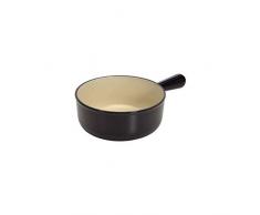 Le Creuset casseruola per fonduta in ghisa vetrificata da 18 cm, 1,4 litri, nero matt