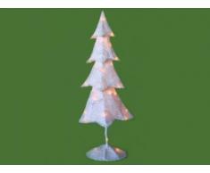 FK Automotive Illuminazione Natalizia Bianca Albero di Natale M di Altezza Circa 80Â cm