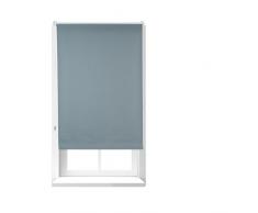 Relaxdays 10021307_732 Tenda Avvolgibile Oscurante, Tenda a Rullo, Montaggio con Morsetti, Senza Fori, LxH 66 x 165 cm