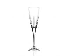 Rcr Crystal 6 Pezzo Fusion Champagne Flutes Set - Moderno Bicchiere di Cristallo Calici Calici - 170ml