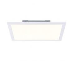 Brilliant Charla - Pannello in metallo, 18 W, colore: Bianco