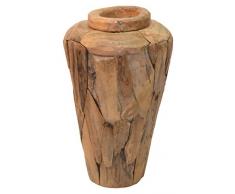 Moycor Erosi Vaso, Legno, Marrone, 37Â x 37Â x 60Â cm