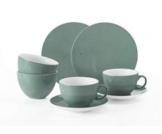 Seltmann Weiden 4052212043975Â Set per la Colazione 8Â Pezzi Set Country LifeÂ âÂ Petrol