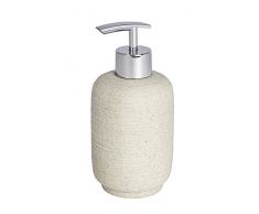 Dispenser di sapone Wenko Goa Neo, capacitÃ 0,3Â l, in poliresina, Poliresina, Beige, 7.5 x 7.5 x 16 cm