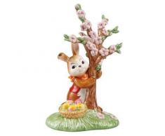 Goebel Ostern Statuetta Coniglietto Pasquale, Porcellana, Multicolore, 12x9.50x19 cm