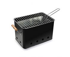 Versa Nero Barbecue Campeggio e Escursionismo Unisex Adulto, Multicolore, Unico