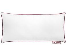 Thomas, Cuscino, Cotone, Bianco, 40 x 80 cm