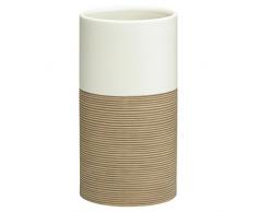 Sealskin Doppio Bicchiere, Porcellana, Sabbia, 6,9 x 6,9 x 12,6 cm