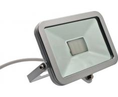 MKC Lampada a LED 3200K Ip65 Slim da Esterno, Bianco