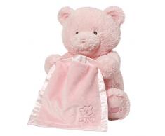 Enesco Peluche Gund Baby il Moi Primo Teddy, Rosa Francese, 29 cm, Poliestere, Rosa, 20.5x20.5x29 cm