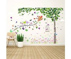 Wallflexi Wall Stickers Joy of Spring murale Decalcomanie Arte Soggiorno Scuola Materna Ristorante Hotel Cafe Ufficio Decorazioni per la casa Decorazione