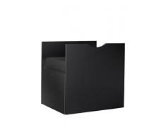13Casa Kaos A4 - Cassetto per libreria. Dim: 33x28,5x33 h cm. Col: Nero. Mat: Nobilitato.