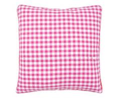 Vervaco - Cuscino con zip sul retro, 30 x 30 cm, colore rosa