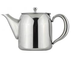 Apollo Teiera, Acciaio Inossidabile, Silver, 15 x 12 x 26 cm