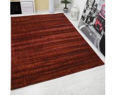 Alta qualità del sonno e soggiorno tappeto rosso Moderno Poeta HOHER Flor Multi-Colored melierung con effetto used â VIMODA, dimensioni: 120 x 170 cm