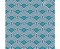 Plage 6 Piastrelle adesive Laminate TERRALBA, Grigio, 15x15cm