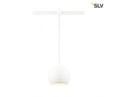 SLV, Lampada a sospensione per ad alto voltaggio di alimentazione Binario Easytec II, Acciaio, Bianco