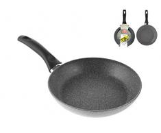 Ballarini Padella Antiaderente Cortina Granitium 20 cm Offerta Made in Italy, Alluminio, Grigio