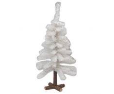 Viscio Trading Casa & Christmas Albero Natale, Legno, Bianco, 0.1 x 0.1 x 60 cm