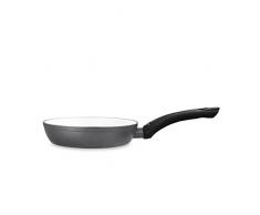 Gerlach Padella Contrast Classic con Rivestimento Ilag ceralon Ceramica, Alluminio, Bianco, 24Â cm