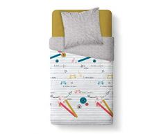 TODAY - Parure Copripiumino per Bambini, in Cotone, Multicolore, 140 x 200 cm