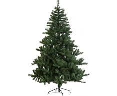 Star - Albero di Natale in plastica, colore: Verde