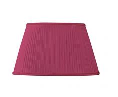 Paralume Plissettato ovale Ã 20Â x 13/15Â x 10/12Â (plissÃ© mano) mÃ©doc