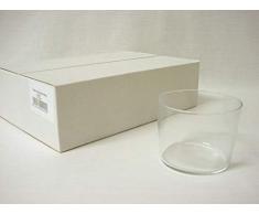 Dkristal Piccoli Vaso, Vetro, 250Â ml, 6Â Pezzi
