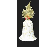 Arte di Murano Campanella, Bianco/Oro, Piccola