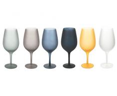 Villa dâEste Home Tivoli 5903567 Set 6 calici Vino, Vetro