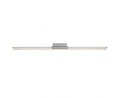 Brilliant Way LED lampada da soffitto, 1Â X 21Â W LED fisso integrato, 1Â X 1830Â Lumen, 3000Â K Bianco caldo, metallo/acrilico, Ferro, 9Â x 99.5Â x 5Â cm, g94324/13