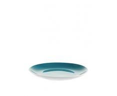 Villa dEste Home Tivoli Drive Set Piatti Frutta, Gres, Blu, 20x20x2.5 cm, 6 unitÃ