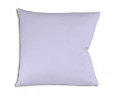 Fleuresse 9100, Fodera per cuscino con cerniera, 100% raso di cotone Makò, Viola, 80 x 80 cm