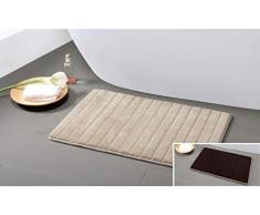 Duck River Textile Tenda da Doccia, Mocha-Cioccolato, 51 x 76 cm