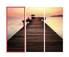 Gardinia KlÃ¶ckner Tenda Pannello con Stampa Digitale, Scorrevole, Opaco, Pontile 1, 60 x 245 cm