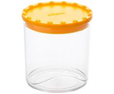 Eco Plast Corolla Vaso, Giallo, Medium