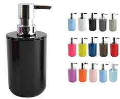 MSV Dispenser per Sapone, Nero, Unica