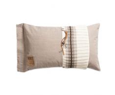 Knit Factory Julia - Cuscino Decorativo, 60 x 40 cm Beige