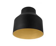 Osram Vintage 1906 Edition 1906-Paralume a forma nero e oro, per ampliare la vostra lampada Pendulum, IP20, alloggiamento in alluminio, Cup