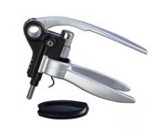 LE CREUSET LM250 Set di Cavatappi Professionale e Taglia Capsule, Stappatura di Bottiglie di Vino, Poliammide, Alluminio Satinato