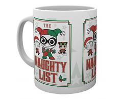 GB Eye Ltd, DC Comics, Naughty List Christmas Mug, Tazza