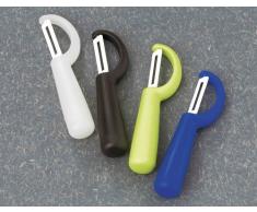 AdHoc CeraStar pelapatate con Ceramica-Lama, Lunghezza 13,5 cm Verde