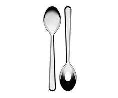 Alessi BG02/14 Amici Posate per Insalata in Acciaio Inossidabile 18/10, Lucido