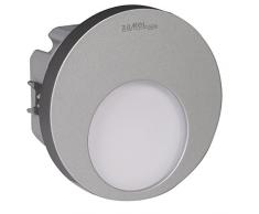 LEDIX 02Â âÂ 221Â âÂ 12, lampada da parete a LED, alluminio, argento, 7,3Â x 7,3Â x 4,2Â cm