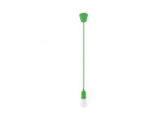 Sollux Lighting - Lampadario a sospensione in plastica, 8 x max, colore: Verde