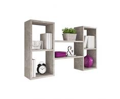 Selsey Kassi - Mensola da Parete, Betonoptik, 102 x 18 x 60