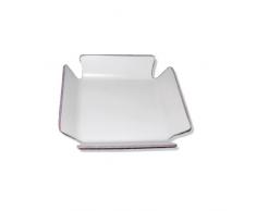Point-Virgule PV-LIV-1184 Portatovaglioli bianco 15 x 15 x 4 cm